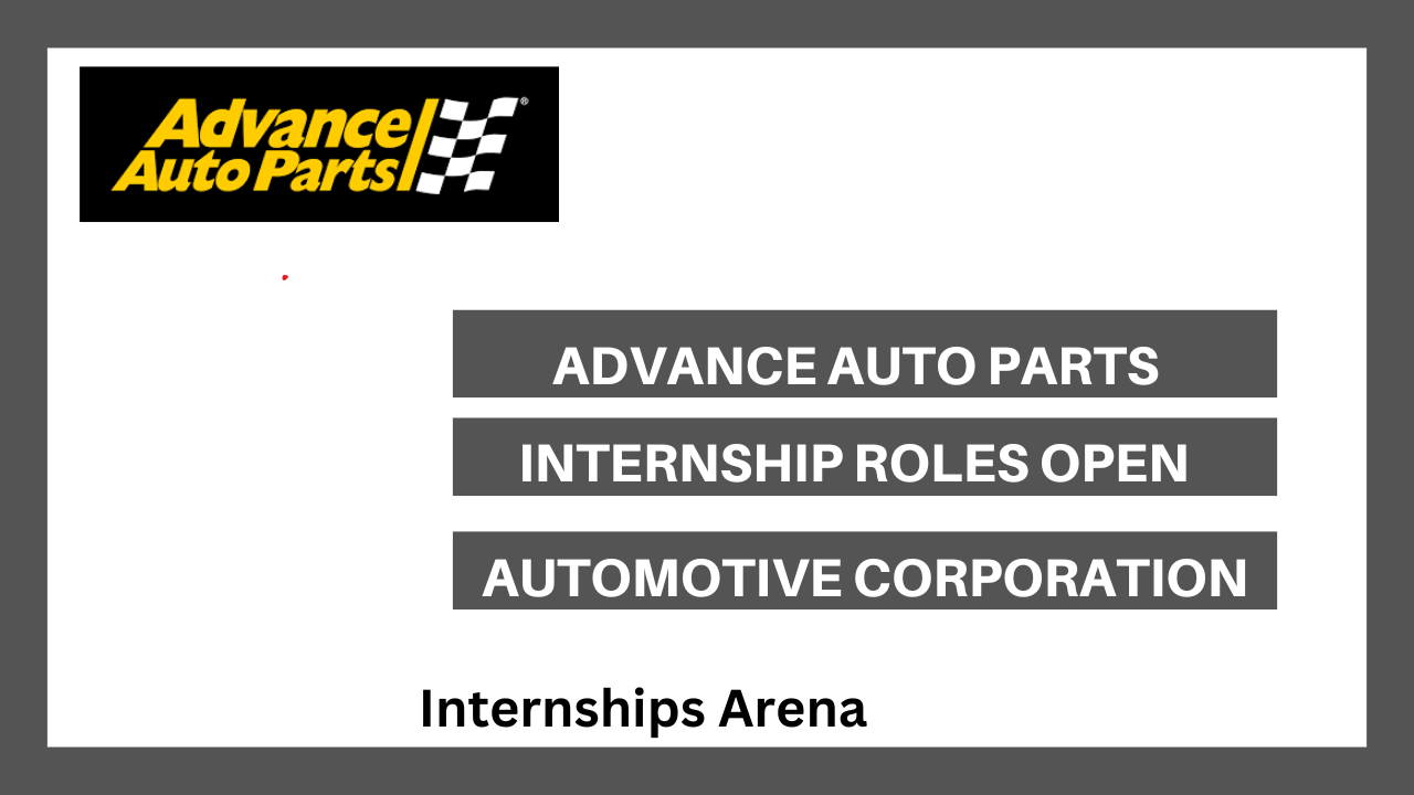 Advance Auto Parts Internship