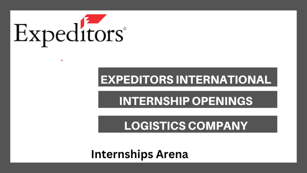 Expeditors Internship 2026 Expeditors International - Internships Arena
