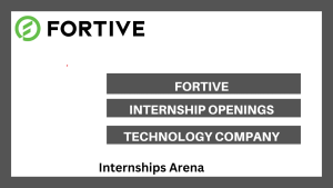 Fortive Internship