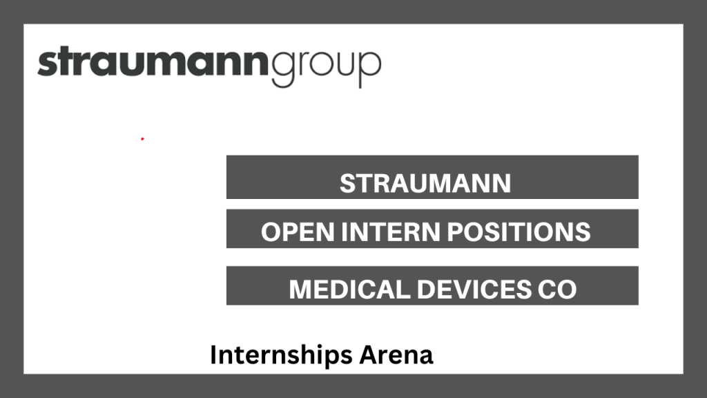 Straumann Internship 2026 Straumann Group - Internships Arena
