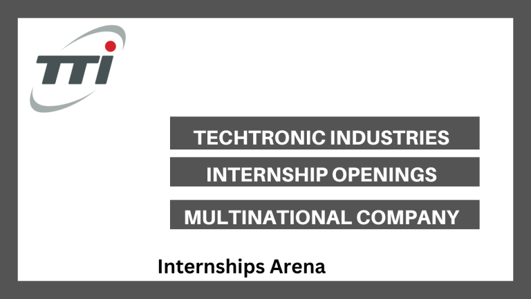 Techtronic Industries Internship 2026 - Internships Arena