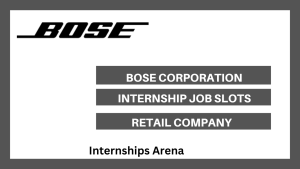 Bose Internship