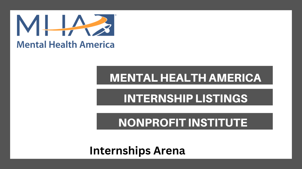 Mental Health America Internships
