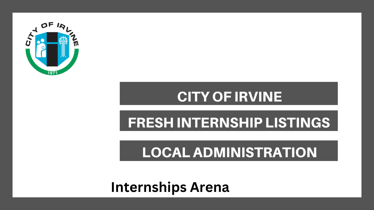 City Of Irvine Internships
