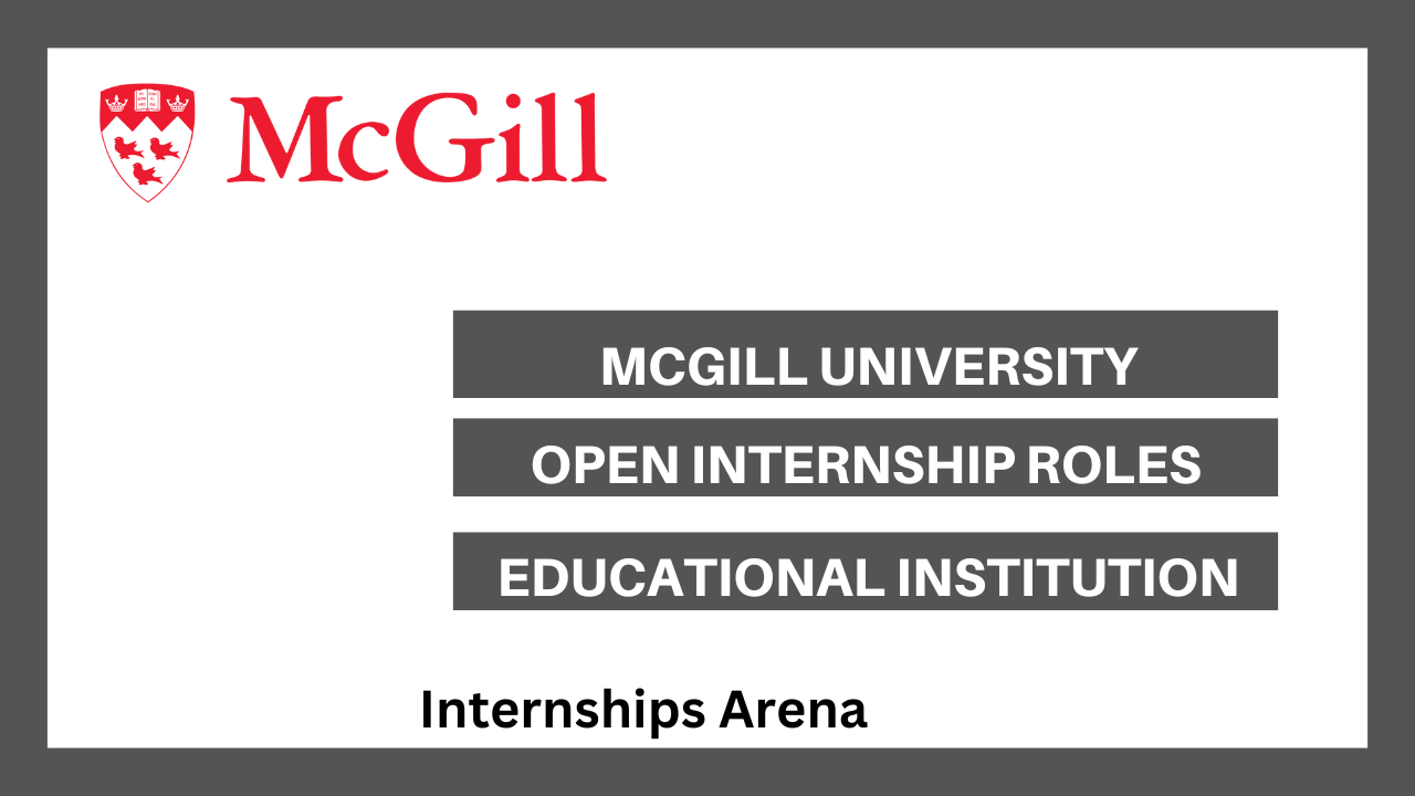 McGill University Internships