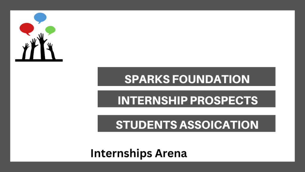 Sparks Foundation Internship 2026 New Career Tracks - Internships Arena