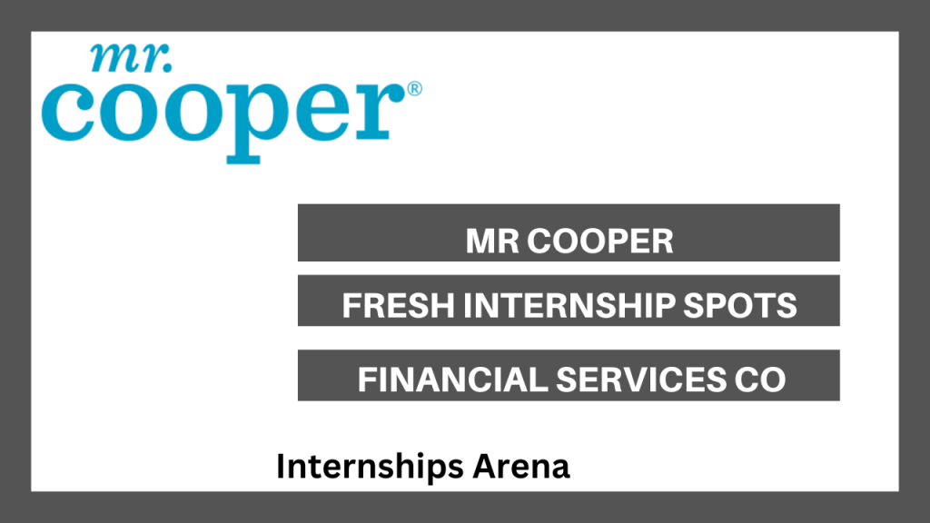 MR Cooper Internships 2026 Financial Services Sphere - Internships Arena
