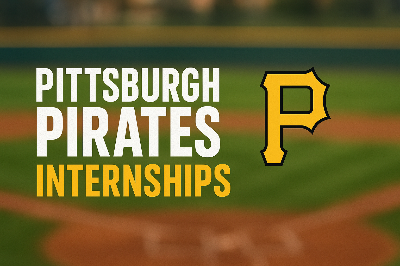 Pittsburgh Pirates Internships