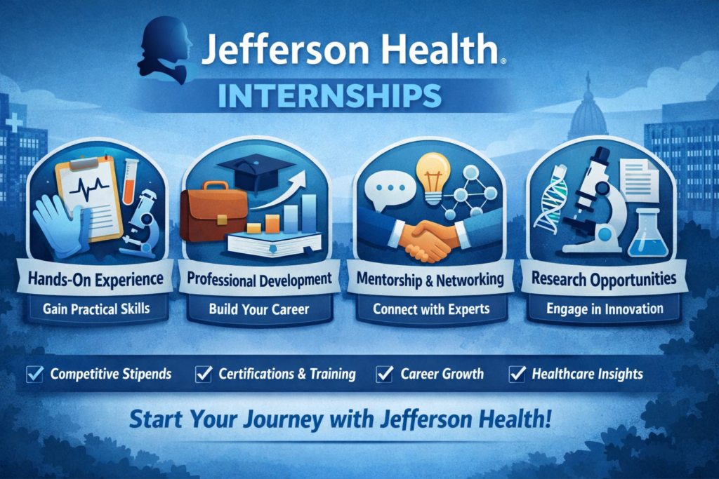 Jefferson Health Internship