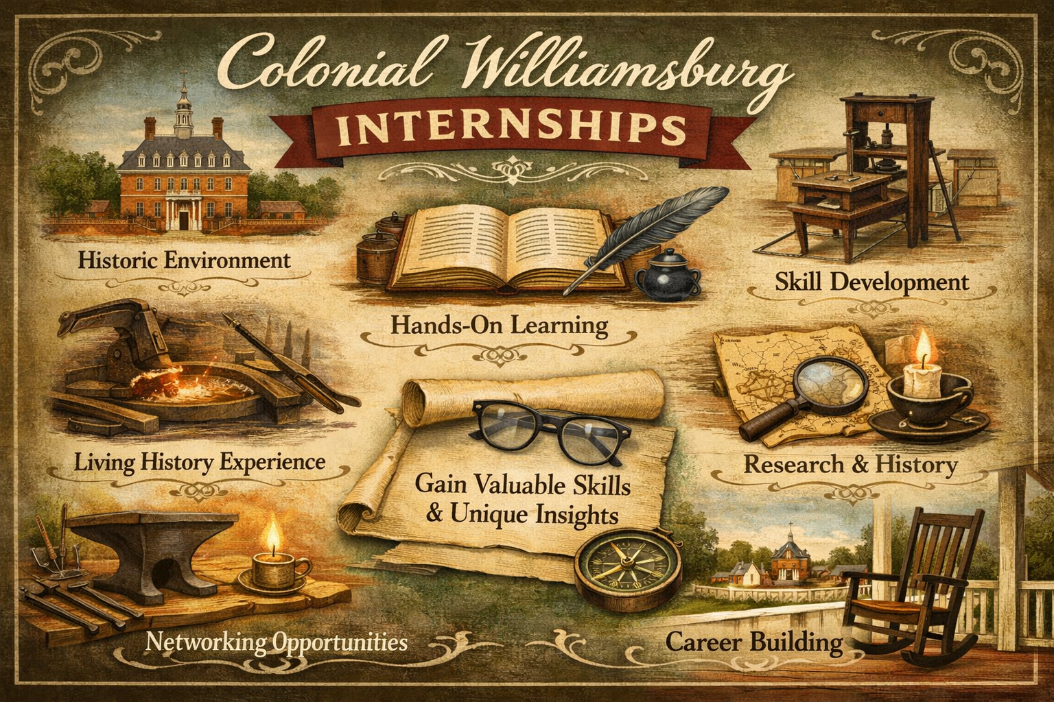Colonial Williamsburg Internships