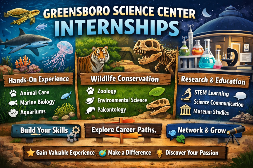 Greensboro Science Center Internships