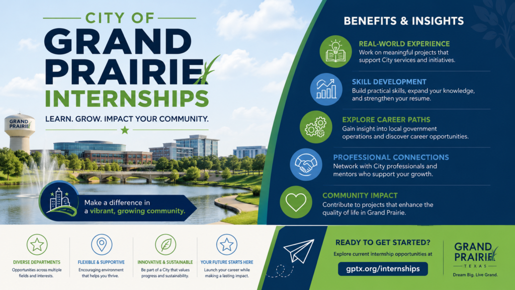 City of Grand Prairie Internships