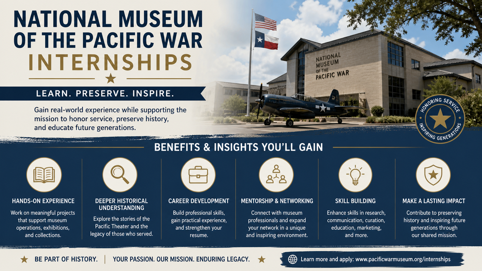 National Museum of the Pacific War Internships
