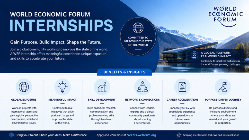 World Economic Forum Internships